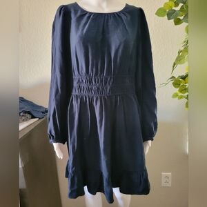 Madewell Tie Open Back Dress